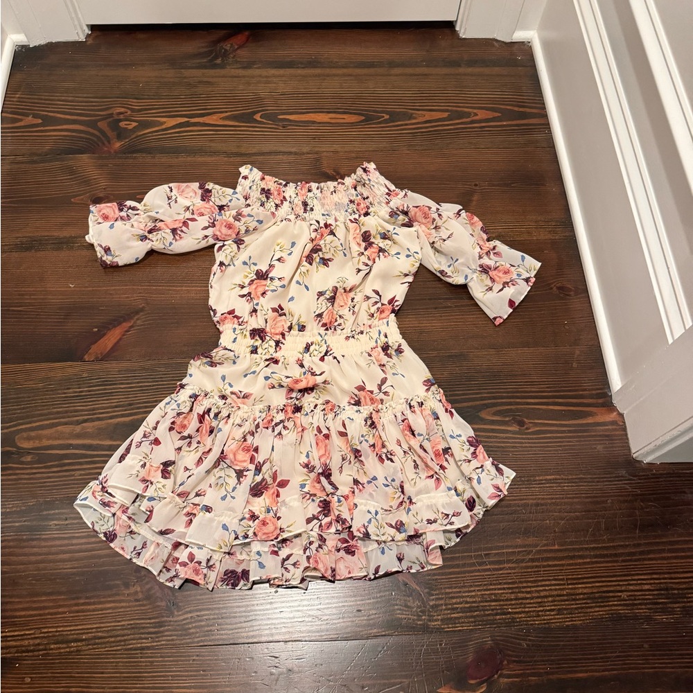 Flower printed Misa Dress